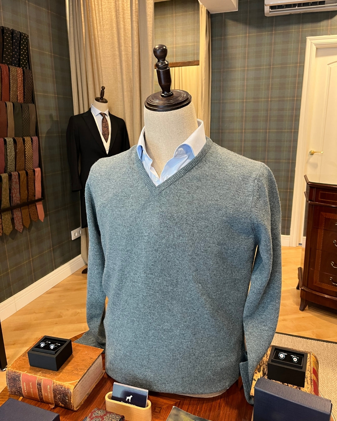 Jersey Lana 100%Lambswool Caspian