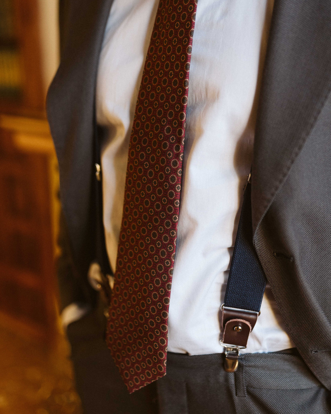 Corbata Geométrica Siena
