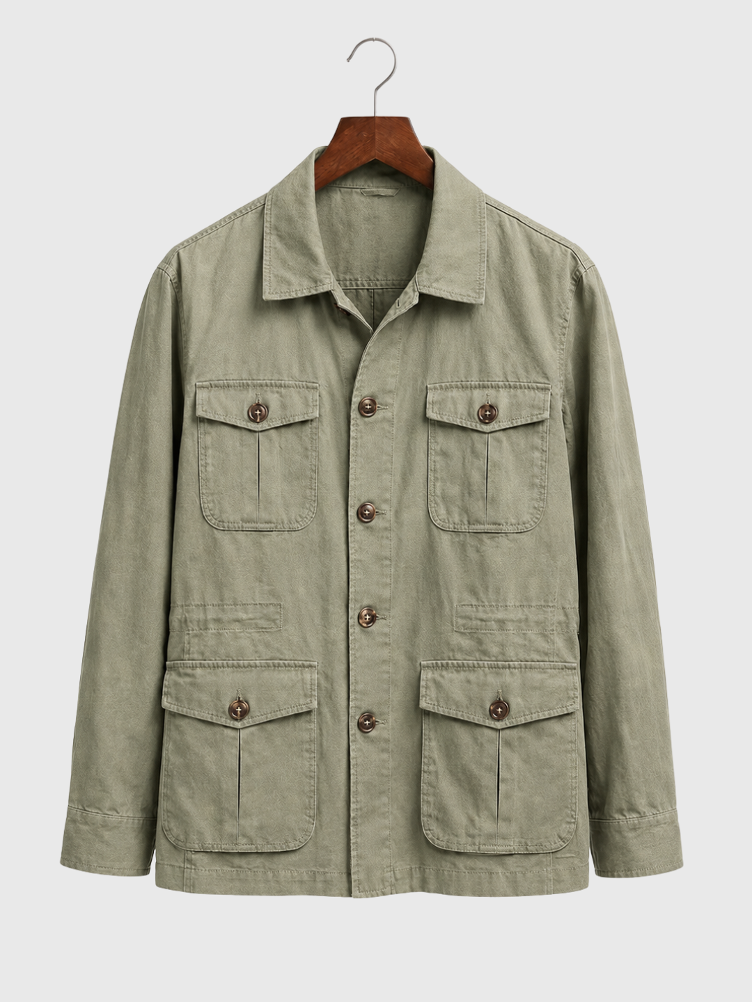 Sahariana Cotton Verde + ¡ENVÍO GRATIS!