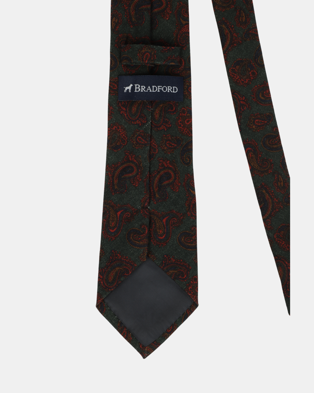 Gravata de lã com estampado paisley Munique