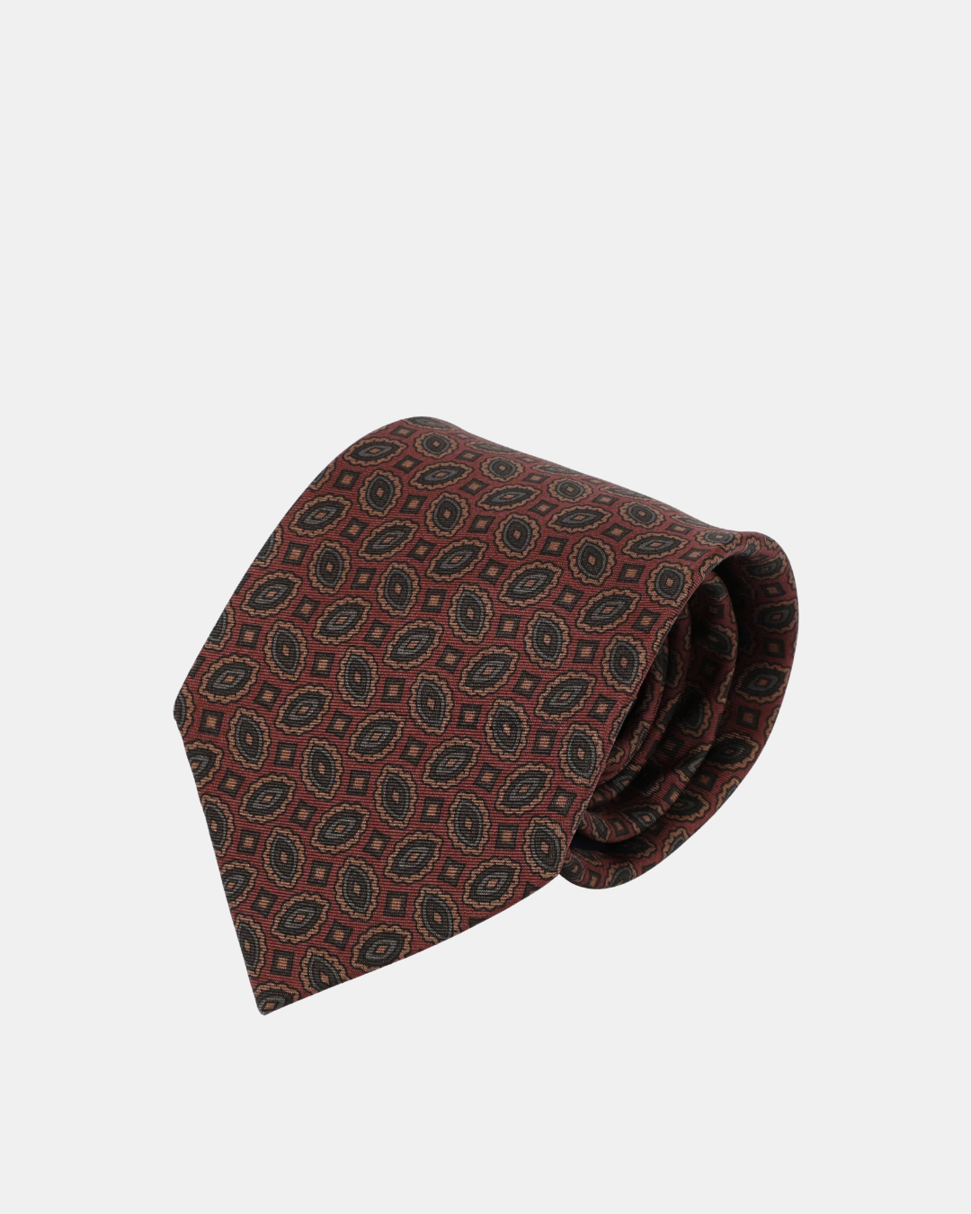Corbata Vintage Geométrica Terra