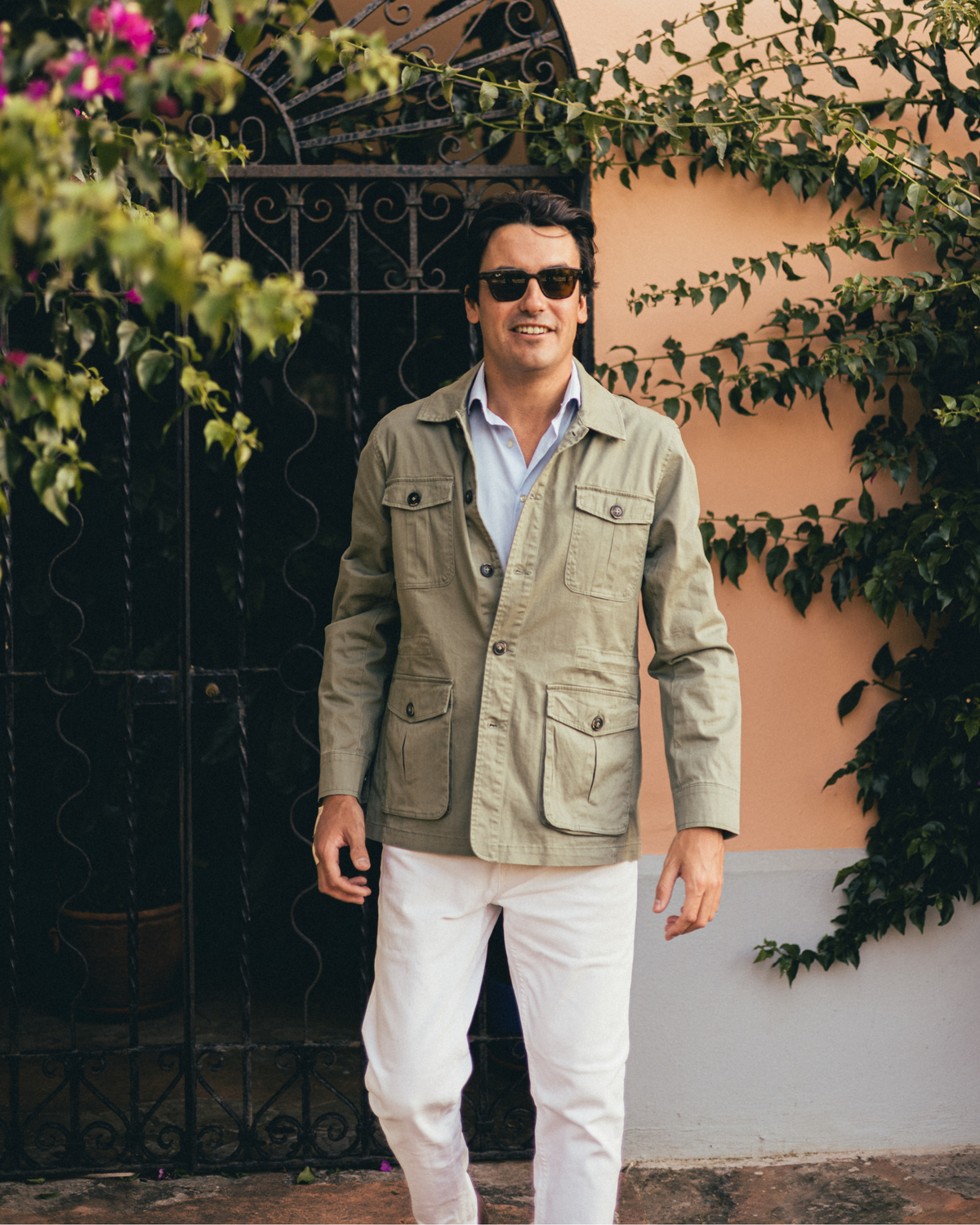 Sahariana Cotton Verde + ¡ENVÍO GRATIS!