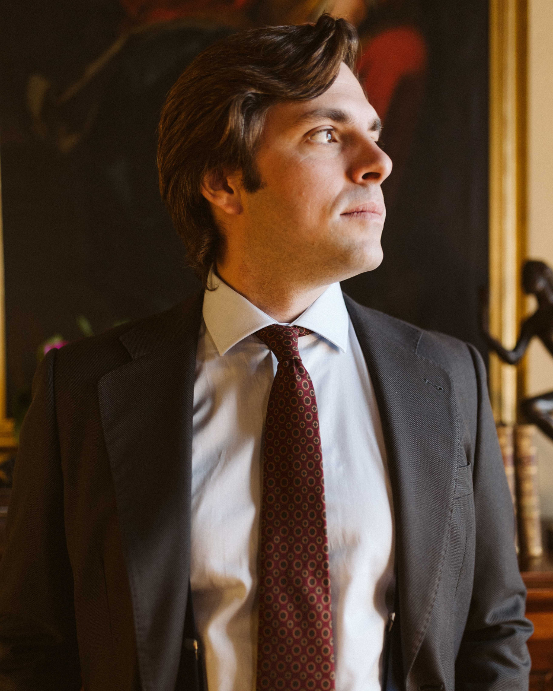 Corbata Geométrica Siena