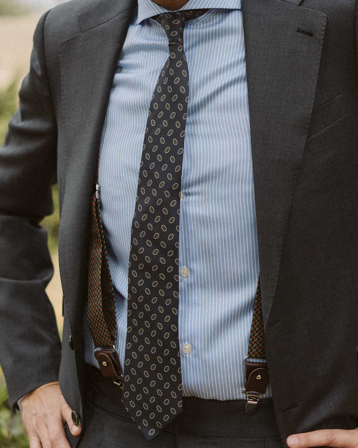 Corbata Geométrica Mónaco