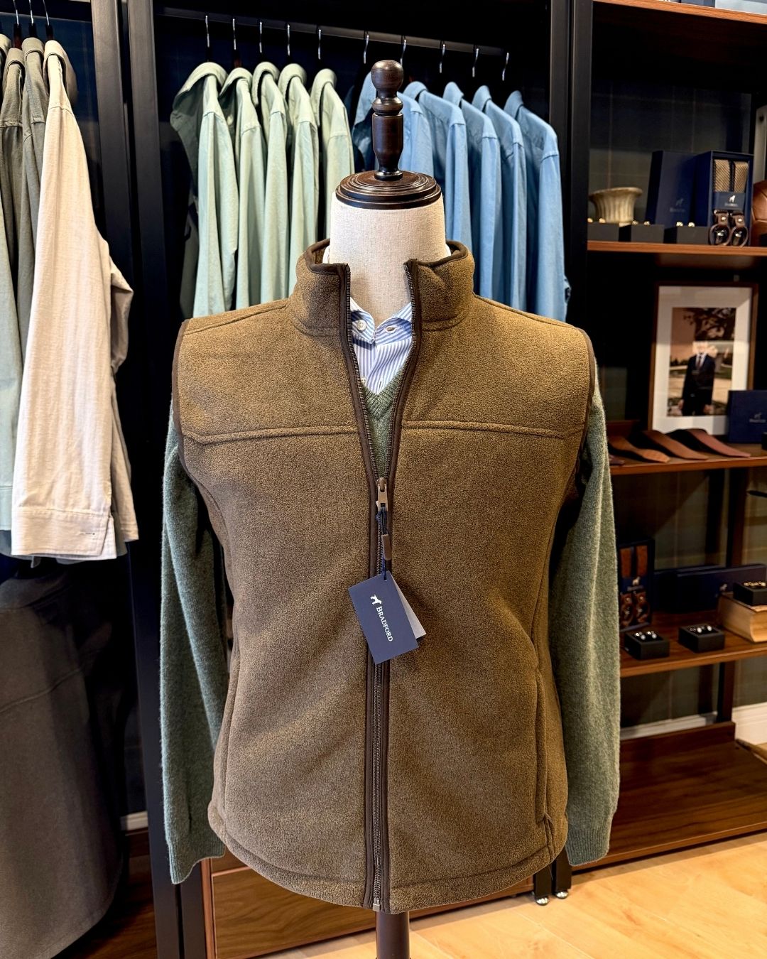 Polar Sin Mangas Westwood Marrón