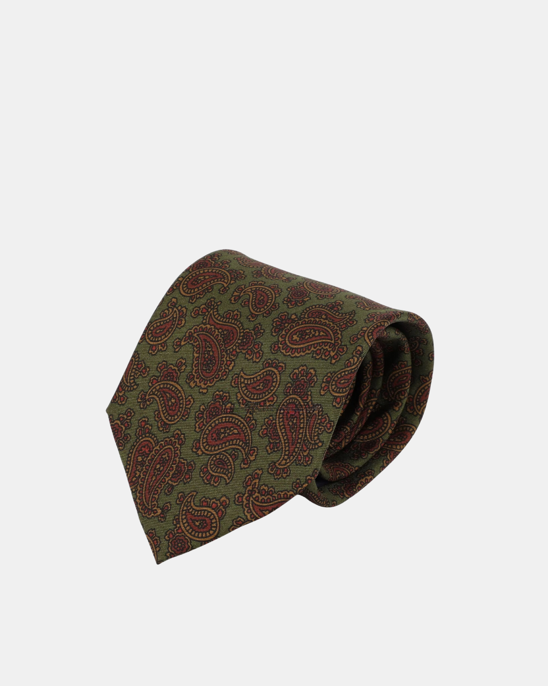 Corbata Vintage Paisley Oliva