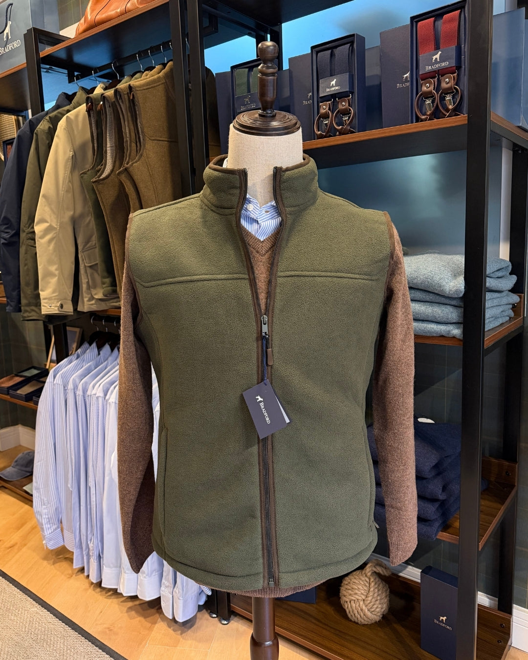 Jersey 100%Lambswool Marrón
