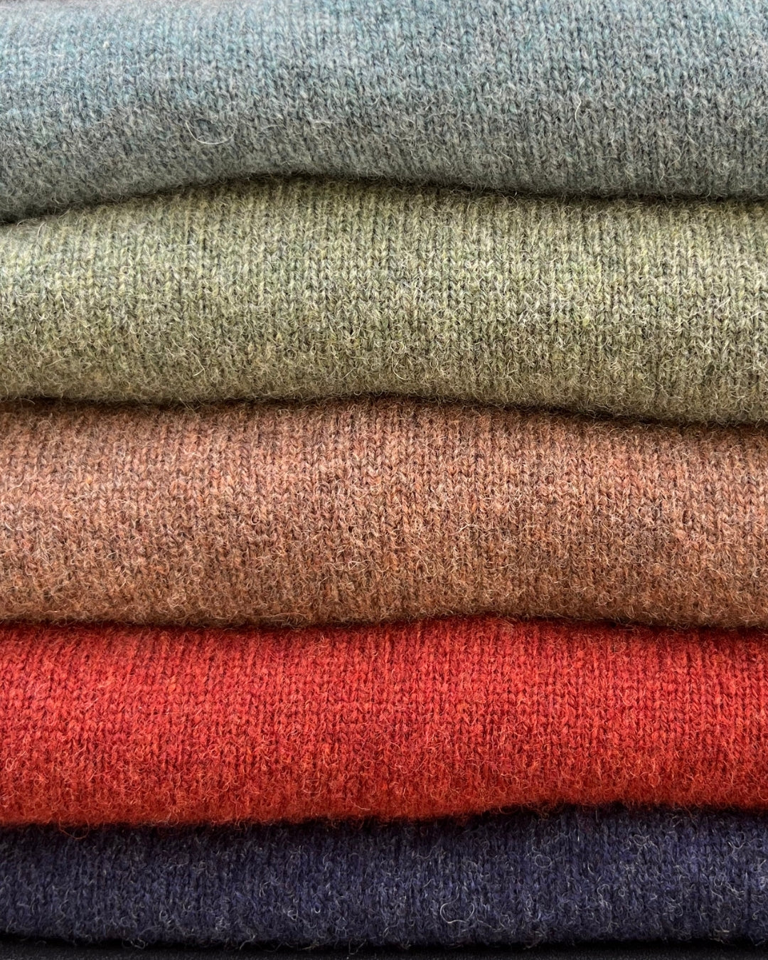 Jersey 100%Lambswool Marrón